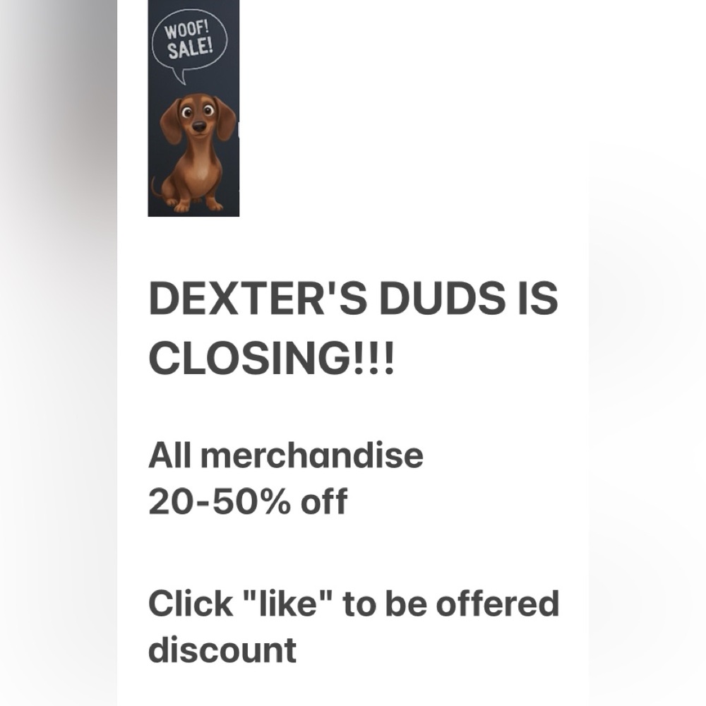 ALL ITEMS ON SALE 20%-50%